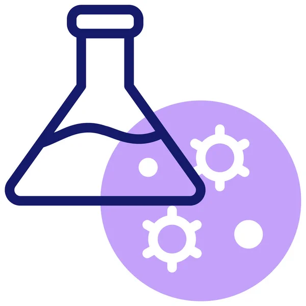 Icono Ciencia Vector Ilustración — Vector de stock