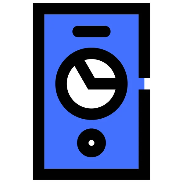 Icona Del Telefono Cellulare Illustrazione Vettoriale — Vettoriale Stock