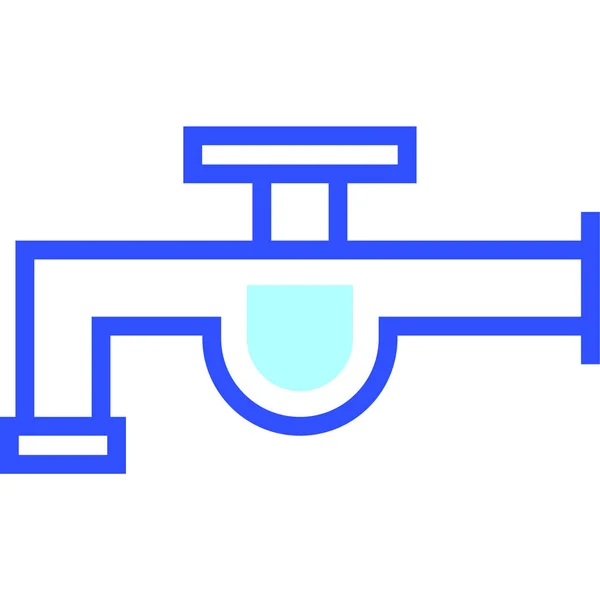 Pont Icône Web Illustration Simple — Image vectorielle