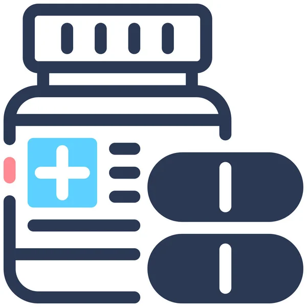 Medicine Pharmacy Illustration Vector Illustration Simple Design — Stock Vector