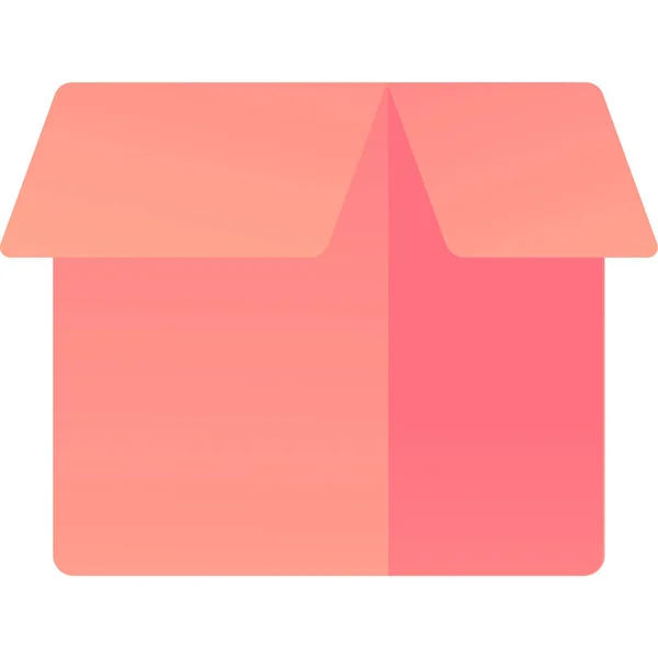 Paket Web Icon Einfache Illustration — Stockvektor
