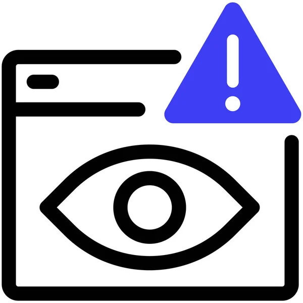 Εικονίδιο Spyware Διανυσματική Απεικόνιση — Διανυσματικό Αρχείο