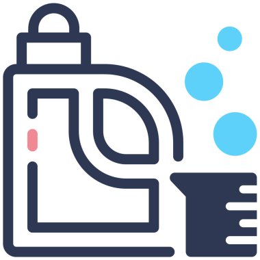 sabun ağı simgesi vektör illüstrasyonu