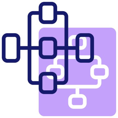 Çizelge. Web simgesi basit illüstrasyon 