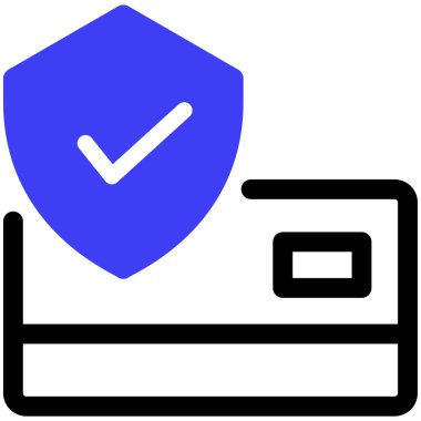 Güvenlik. Web simgesi basit illüstrasyon