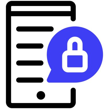 Cep telefonu. Basit resimleme