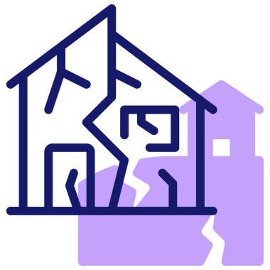 İnşaat. Web simgesi basit illüstrasyon