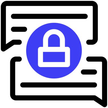 Bir mesajın vektör illüstrasyonu 