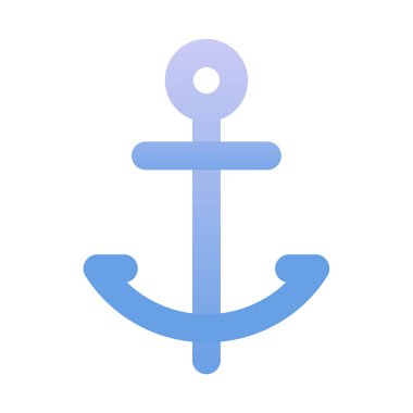 Çapa. Web simgesi basit illüstrasyon