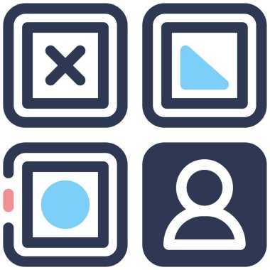 seo modern simgesinin vektör illüstrasyonu