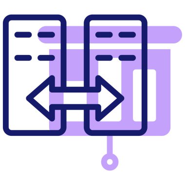 ticari modern simge, vektör illüstrasyonu