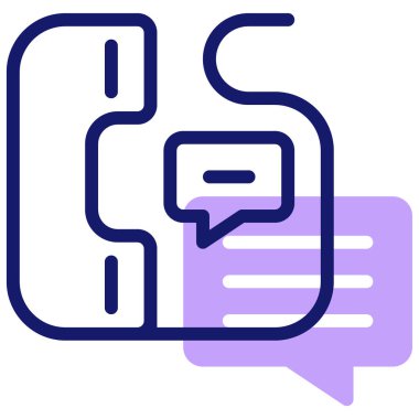 Konuş. Web simgesi basit illüstrasyon