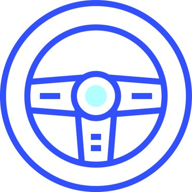 Direksiyon modern simgesi, vektör illüstrasyonu