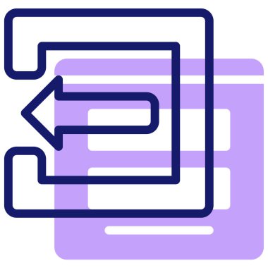 İmzala. Web simgesi basit illüstrasyon 