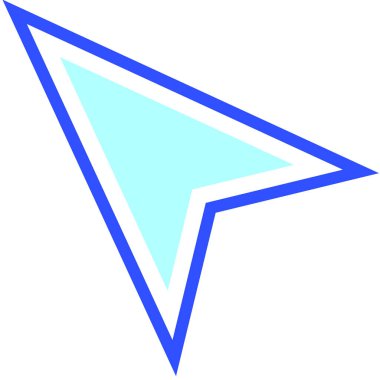 Seçim Aracı simgesi vektör illüstrasyonu