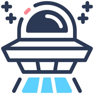 ufo. Web simgesi basit illüstrasyon