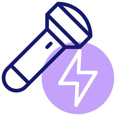 el feneri simge vektör çizim