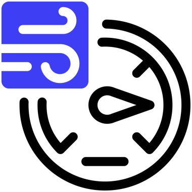 Radar. Web simgesi basit illüstrasyon