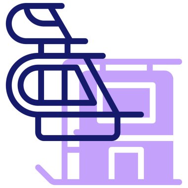 - Araba. Web simgesi basit illüstrasyon