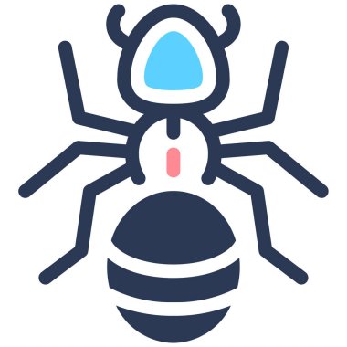 karınca modern simgesi, vektör illüstrasyonu