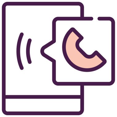 Cep telefonu. Basit resimleme