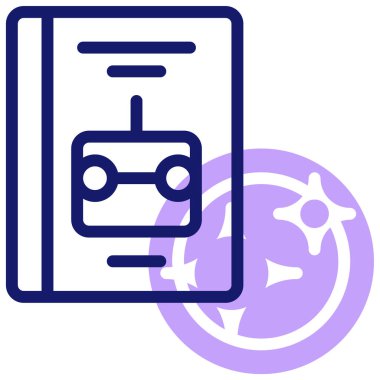 Teknoloji. Web simgesi basit tasarım