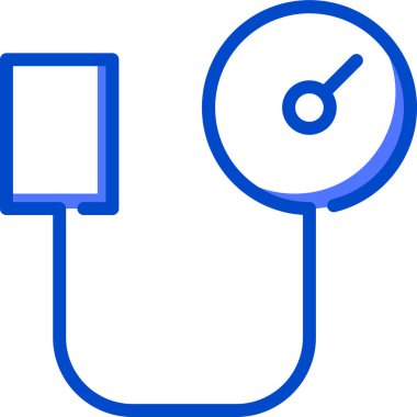 Kan basıncı. Web simgesi basit tasarım