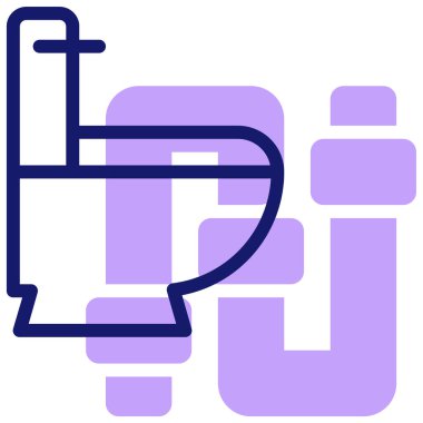 Floş simgesi, vektör illüstrasyonu basit tasarım