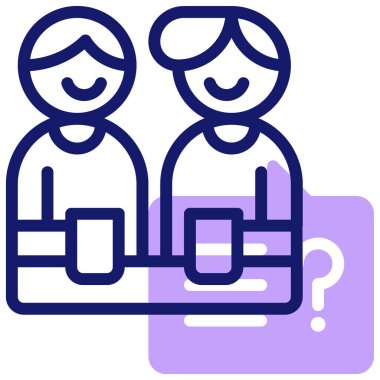 İş ekibi. Web simgesi