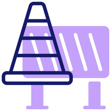 koni simgesi, vektör illüstrasyonu basit tasarım