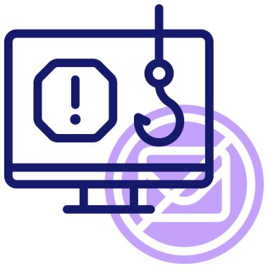 balıkçılık simgesi vektör illüstrasyonu