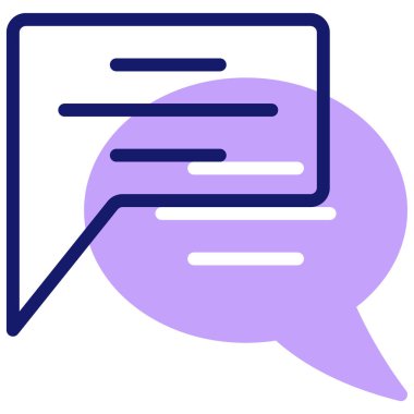 SMS. Web simgesi basit illüstrasyon 