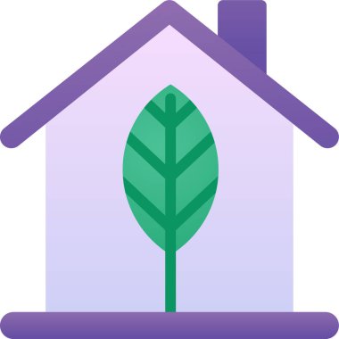 Ev. Web simgesi basit tasarım