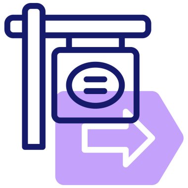 İmzala. Web simgesi basit illüstrasyon 