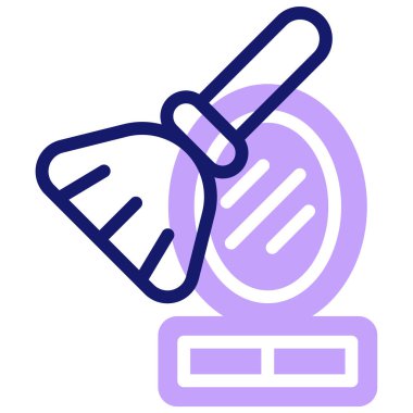 fırça. Web simgesi basit illüstrasyon