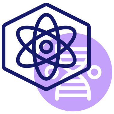 Bilim simgesi vektör illüstrasyonu