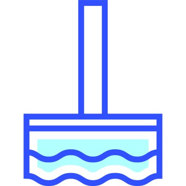 Gemi. Web simgesi basit illüstrasyon