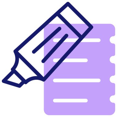 Okul. Web simgesi basit illüstrasyon