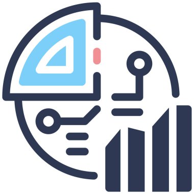 Çizelge. Web simgesi basit illüstrasyon 