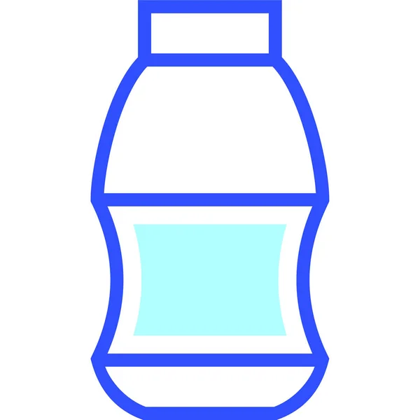 Bottle Web Icon Simple Illustration — Stock Vector