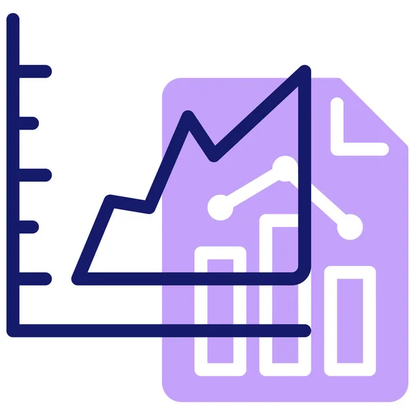 stock vector analytics. web icon simple illustration. business and finance