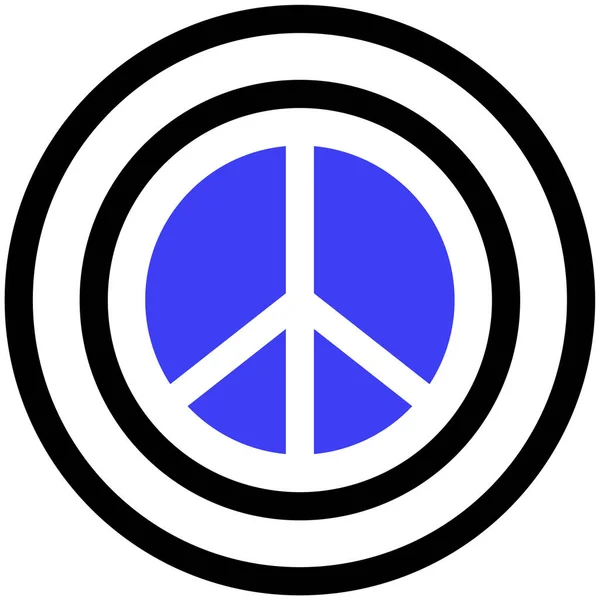 Frieden Web Ikone Einfaches Design — Stockvektor