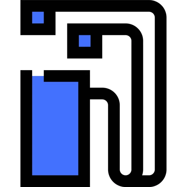 Icono Del Teléfono Ilustración Vectorial Diseño Simple — Vector de stock