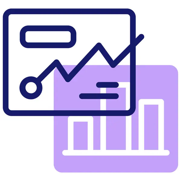 stock vector analytics. web icon simple illustration 