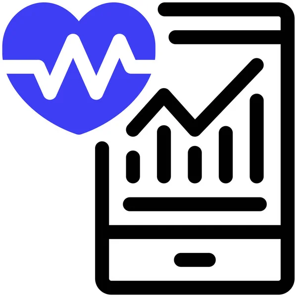 Monitoramento Web Ícone Vetorial — Vetor de Stock
