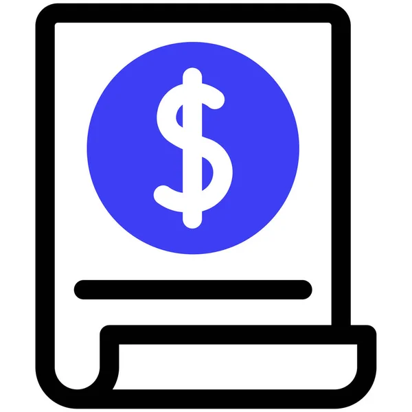 Dollar Web Ikone Einfaches Design — Stockvektor