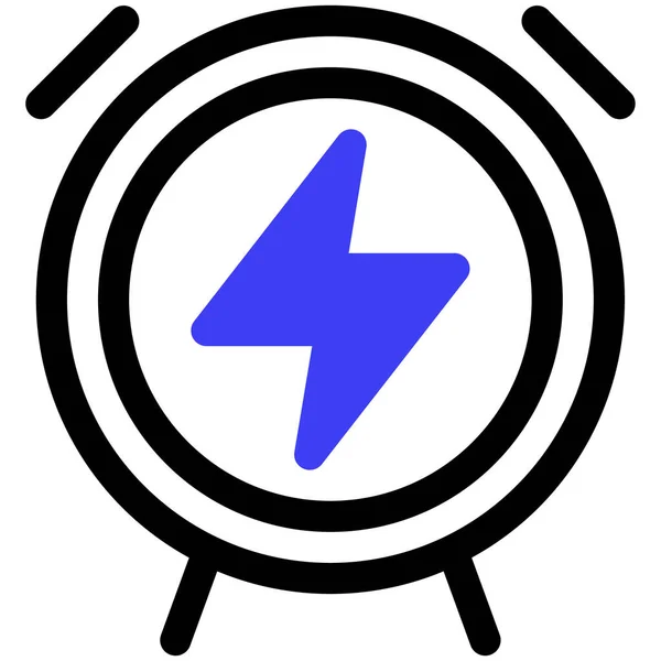 Blitzverkauf Web Symbol Einfache Illustration — Stockvektor