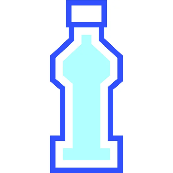 Une Bière Icône Web Illustration Simple — Image vectorielle