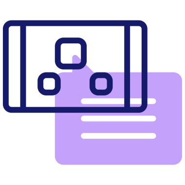 oyun simgesi vektör çizimi