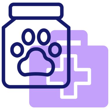 İlaç ve eczane illüstrasyonu, vektör illüstrasyonu basit tasarım